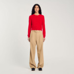 Cardigan à volant