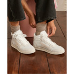 Baskets blanches & beiges