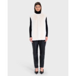 Manteau Madiran Ecru en Polyester