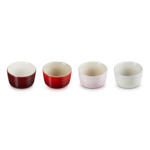 Set de 4 Ramequins 100ml en céramique Collection Petits Fours
