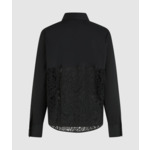 POPLIN LACE MIX BLOUSE