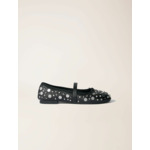 Ballerines à studs argentés