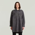 Chemise Oversized Denim Evergreen