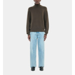 Pull En Cachemire Kaki Homme