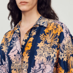 Robe courte imprimée Hawaï