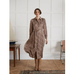 ROBE FAUVE SATIN