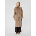 Manteau Isotta-Noisette en Polyester