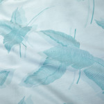 Yves Delorme - Housse de couette en satin de coton bleu, Le Cap