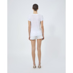 T-Shirt En Lin Col V Rodeo