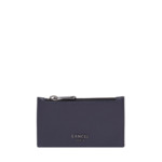 COME DE LANCEL - PORTE-CARTES ZIPPE - Bleu Marine