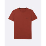 T-shirt col rond rouge