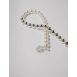 Collier chocker en mix de perles