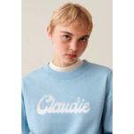 Sweatshirt ample imprimé Claudie