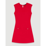 Robe courte 2-en-1 en maille