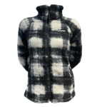 W BIG TIMBER PEAK FS PRINTED SHERPA FZ nOIR