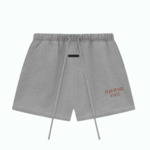 Essentials Fear Of God Short Fleece Soccer Gris