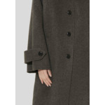 Manteau Marly-Gris en Laine
