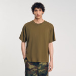 T-shirt effet délavé