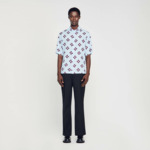 Chemise Cross Flower manches courtes