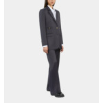 Veste Tailleur Bleu Marine Femme