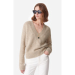 Pull Damita En Laine Mérinos Mélangée