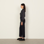 Pantalon de costume ceinture velours