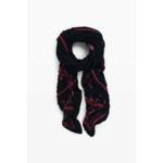 Foulard orchidées couleurs vibrantes