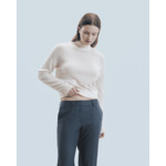 Pull Col Montant Strass Léger