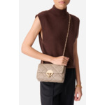 Moyen Sac Moon En Cuir En Coton Et Lin