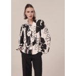 Top Toxane-Craie en Viscose