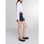 Mini-jupe plissée