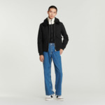 Blouson aviateur col mouton