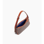 Petit sac porté épaule Camille en toile monogramme