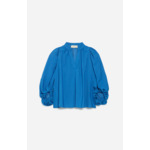 Blouse Bell En Viscose Mélangée