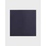 Pochette en twill de soie uni marine