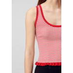 Débardeur rayé maille fine