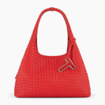 Sac porté épaule Juliette moyen modèle en cuir tressé