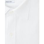Chemise Classique en façonné blanc