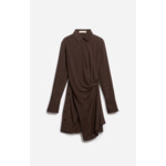 Robe Demi En Soie Mélangée