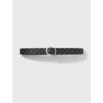 Ceinture en cuir matelassé