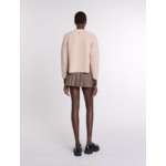 Pull côtelé en laine