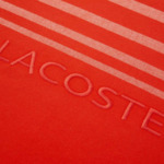 Lacoste - Serviette de plage en coton 300 g/m², L Rythme