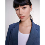 Veste de tailleur à ceinture