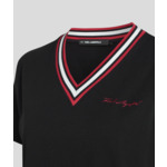 RIB V-NECK SIGNATURE T-SHIRT