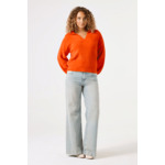 Women Sweater Orange