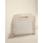 Sac M Mini en cuir croco