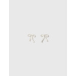 Petites boucles d'oreilles nœud