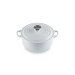 Cocotte ronde 20cm en fonte émaillée vapeur