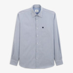 Chemise rayée bleu marine