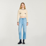 Cardigan en maille pointelle